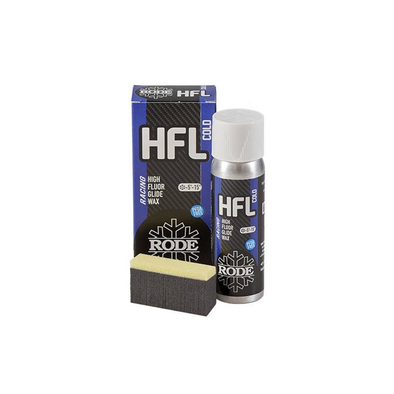 Высокофтористый гоночный парафин Rode Racing Liquid Cold -5°...-15°C, 80 мл Высокофтористый гоночный парафин Rode Racing Liquid Cold -5°...-15°C, 80 мл